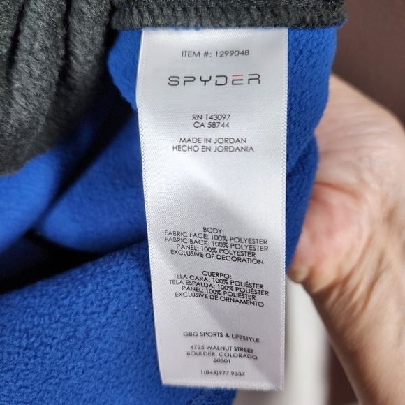 SPYDER OUTBOUND QUARTER ZIP JACKET - Picture 10 of 10